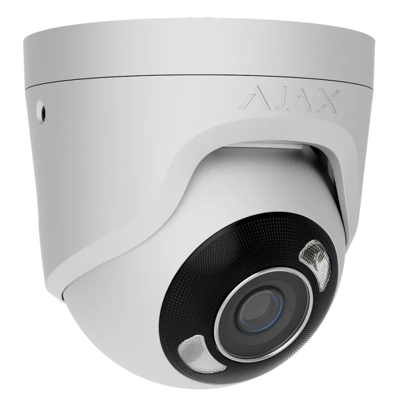 CAMÉRA Ajax IP Turret éclairage hybride - AJAX 8MP OBJ 2.8MM IR50M IP65