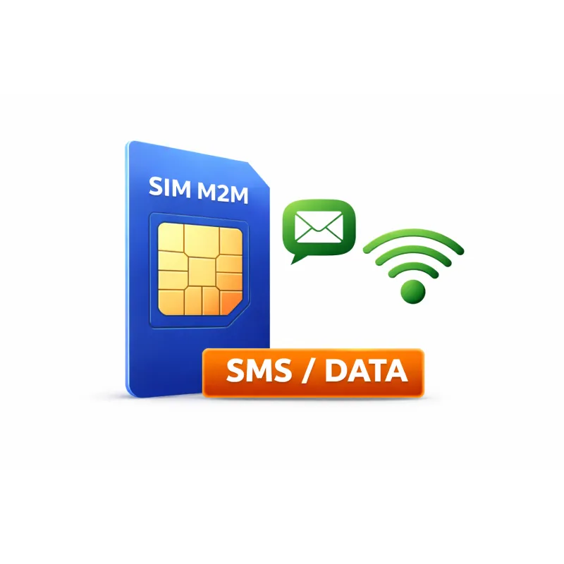 Carte SIM M2M multi-opérateurs – Prépayée 12 mois
