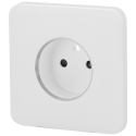 Cache-prise avant pour prise de courant intelligente de type E  - SOLOCOVER-SMART-E-W