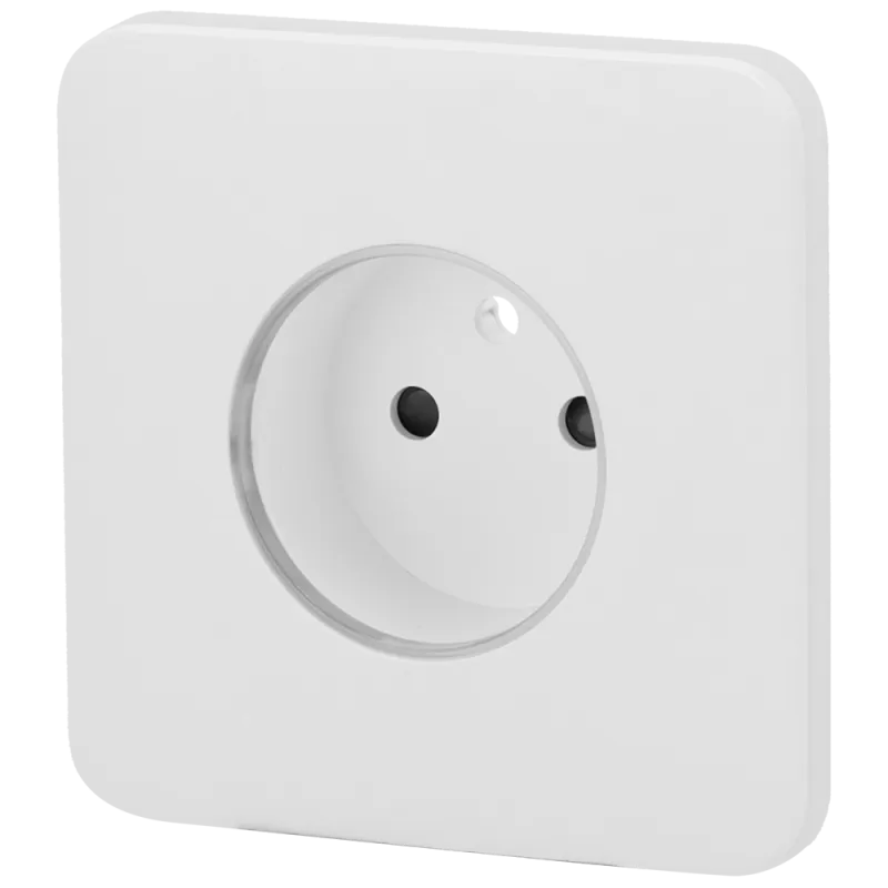 Cache-prise avant pour prise de courant intelligente de type E  - SOLOCOVER-SMART-E-W