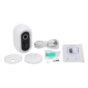 Caméra intelligente Nivian 3MP 2K - Wifi sur Batterie