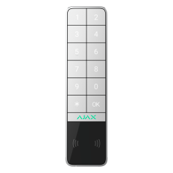 Clavier Blanc extérieur étanche Ajax sans fil – KeyPad Outdoor Jeweller -AJ-KEYPADOUTDOOR-W