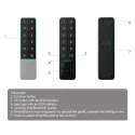 Clavier Blanc extérieur étanche Ajax sans fil – KeyPad Outdoor Jeweller -AJ-KEYPADOUTDOOR-W