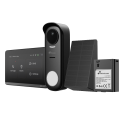 Kit Visiophone Sans Fil Nivian WiFi HaLow 500m – Écran Tactile 7" – Caméra 1080P IP65 – Solaire – Application Tuya