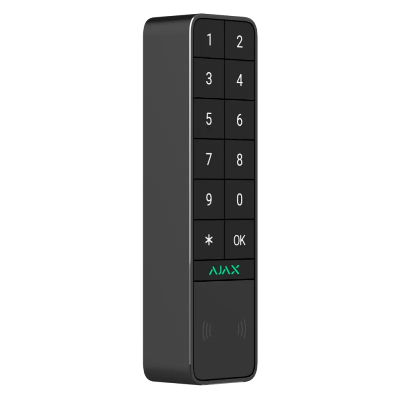 Clavier Noir extérieur étanche Ajax sans fil – KeyPad Outdoor Jeweller -AJ-KEYPADOUTDOOR-B