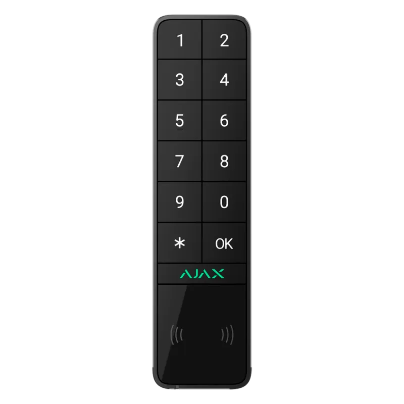 Clavier Noir extérieur étanche Ajax sans fil – KeyPad Outdoor Jeweller -AJ-KEYPADOUTDOOR-B