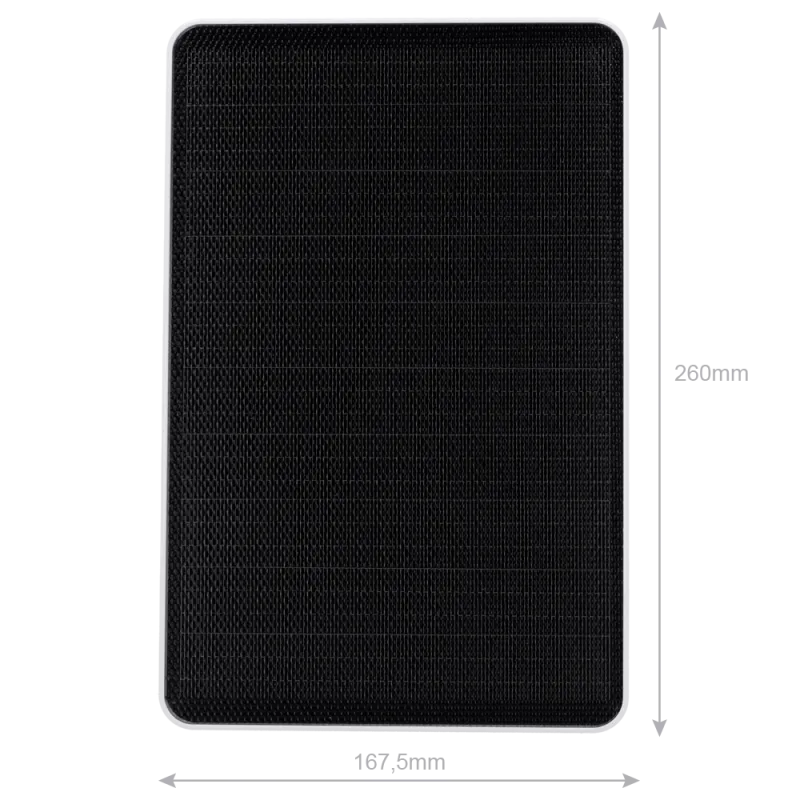 Panneau Solaire 9W USB C pour caméras sans fil