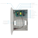 Boîte de distribution d'alimentation 1 entrée AC 100-240 V - Tension de sortie DC 12V 5A