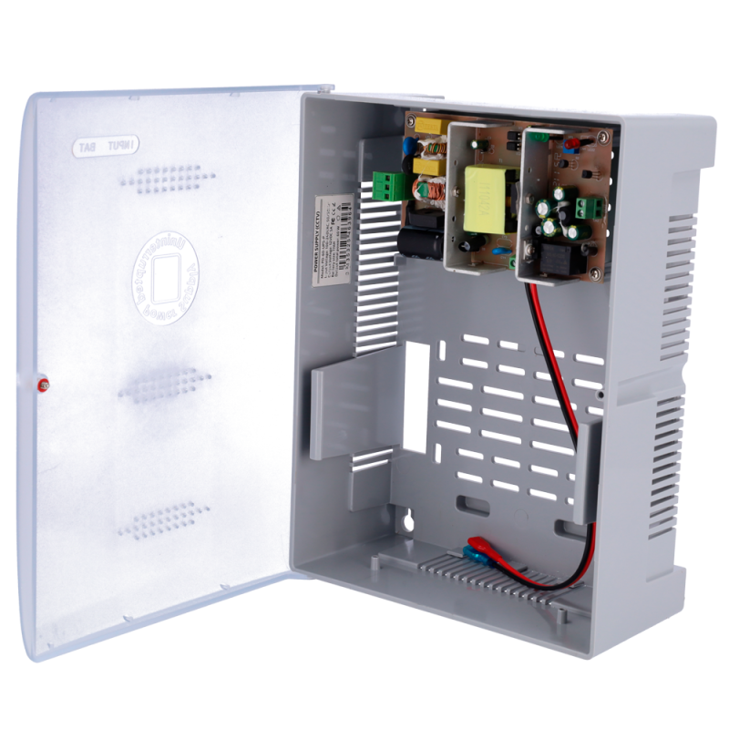 Boîte de distribution d'alimentation 1 entrée AC 100-240 V - Tension de sortie DC 12V 5A