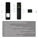 Clavier GRA extérieur étanche Ajax sans fil – KeyPad Outdoor Jeweller - AJ-KEYPADOUTDOOR-GRA