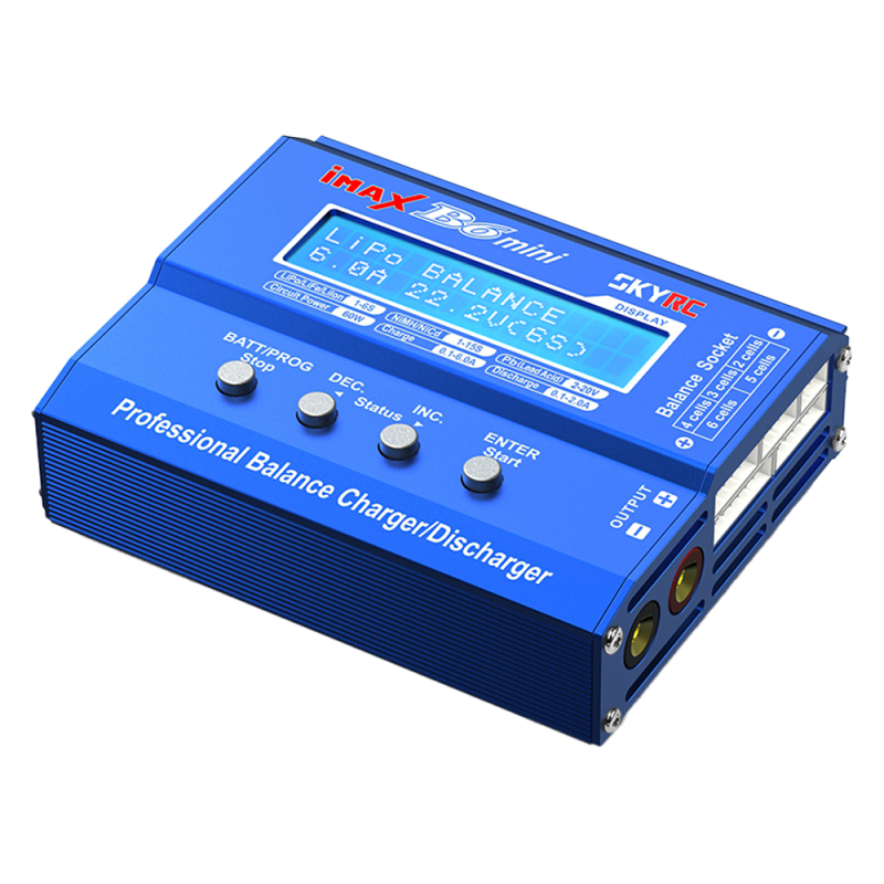 Chargeur intelligent IMAX B6 Mini – Compatible batterie Ajax Internal Battery RB 6,4 V / 36 Ah