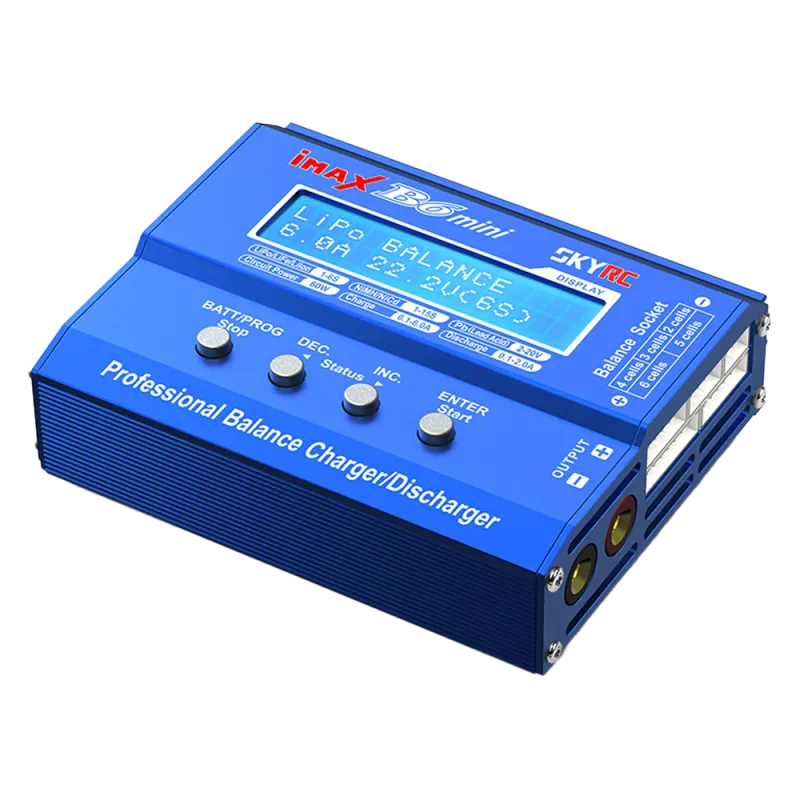 Chargeur intelligent IMAX B6 Mini – Compatible batterie Ajax Internal Battery RB 6,4 V / 36 Ah