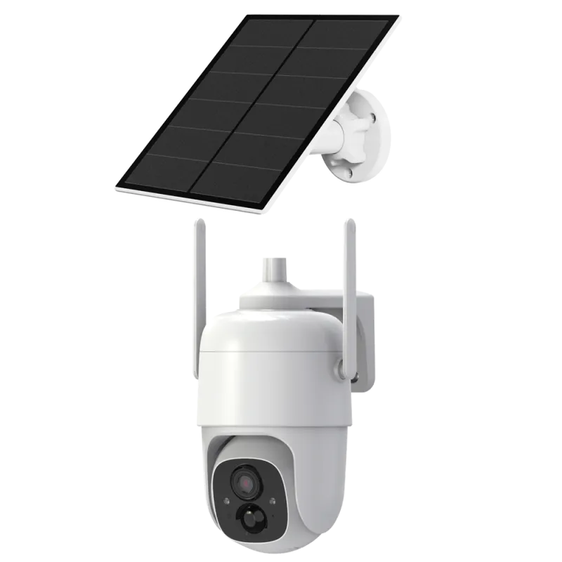 Caméra IP 2Mpx Angle de Vue à 360° VicoHome Sans fil WIFI alimentation sur batterie et Panneau Solaire