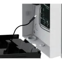 Borne de recharge Raedian NEX 22 kW triphasée avec câble 5 m - compteur MID
