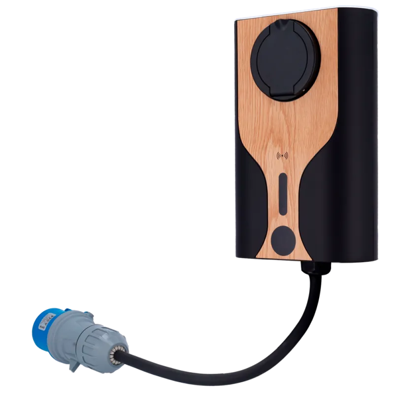 Kit chargeur portable Raedian NORA 7,4 kW avec adaptateurs de prises européennes