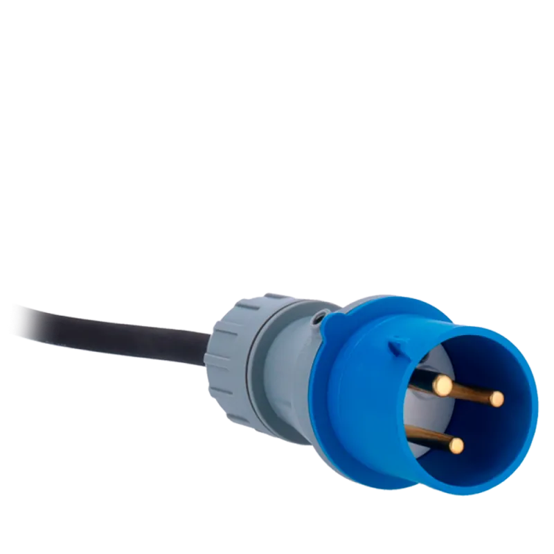 Kit chargeur portable Raedian NORA 7,4 kW avec adaptateurs de prises européennes