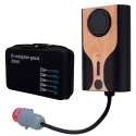 Kit chargeur portable Raedian NORA 22 kW avec adaptateurs de prises européennes