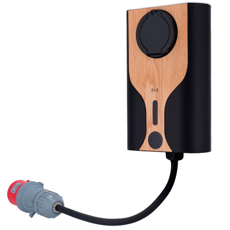 Kit chargeur portable Raedian NORA 22 kW avec adaptateurs de prises européennes