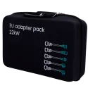Kit chargeur portable Raedian NORA 22 kW avec adaptateurs de prises européennes