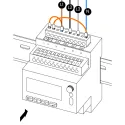 Compteur Smart Meter LoRa Raedian pour bornes NEX et GEMINI - 3 pinces 100 A