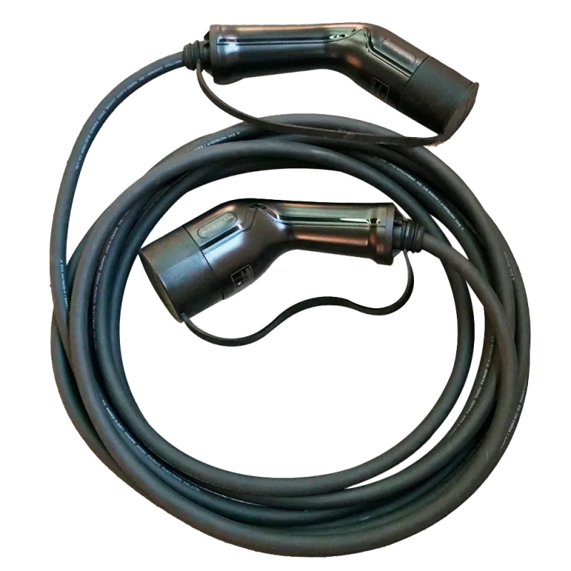 Câble de recharge Raedian Type 2 vers Type 2 monophasé - 7,5 m - 32 A