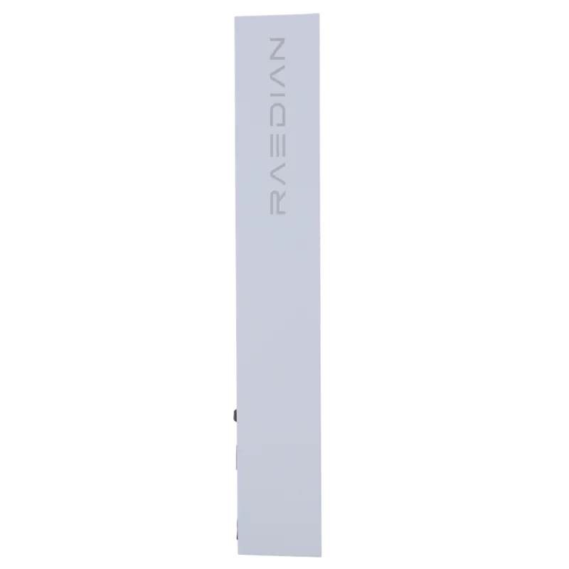Cache avant blanc lunaire pour borne Raedian NEO