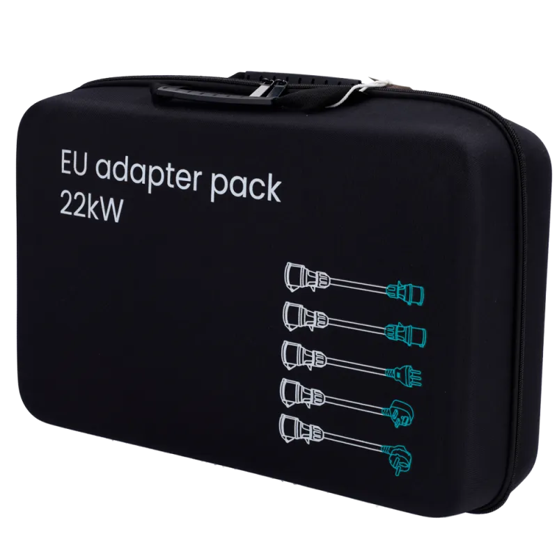 Pack d’adaptateurs de prises européennes pour chargeur Raedian NORA 22 kW