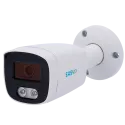 Caméra IP Bullet Easy-P 8 MP - objectif fixe 2,8 mm - double éclairage - PoE avec IA - EP-IPB120A-8-DL