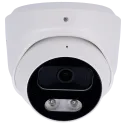 Caméra IP Turret Easy-P 8 MP - objectif fixe 2,8 mm - double éclairage - PoE avec IA - EP-IPT220A-8-DL