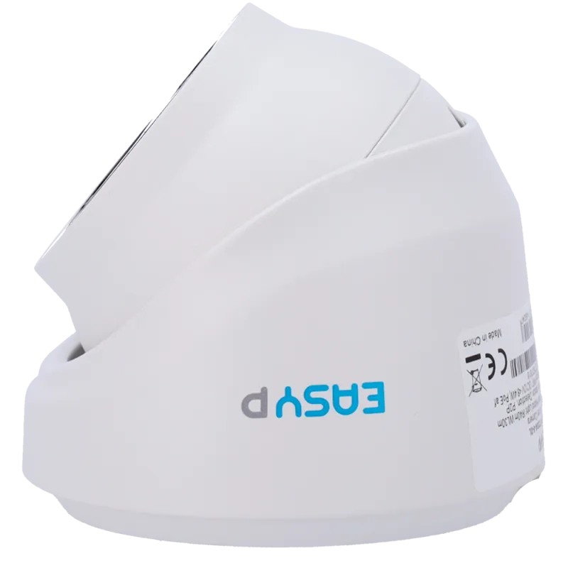 Caméra IP Turret Easy-P 8 MP - objectif fixe 2,8 mm - double éclairage - PoE avec IA - EP-IPT220A-8-DL
