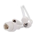 Caméra IP Turret Easy-P 8 MP - objectif fixe 2,8 mm - double éclairage - PoE avec IA - EP-IPT220A-8-DL