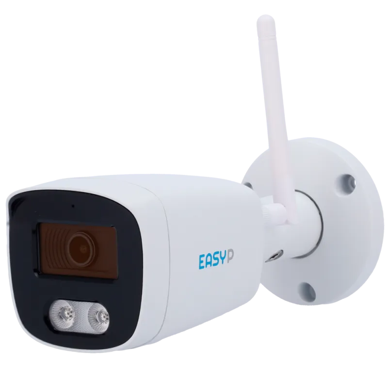 Caméra IP Bullet Easy-P 4 MP - objectif fixe 2,8 mm - IR 30 m - Wi-Fi 6 avec IA - EP-IPB120A-4-WIFI6