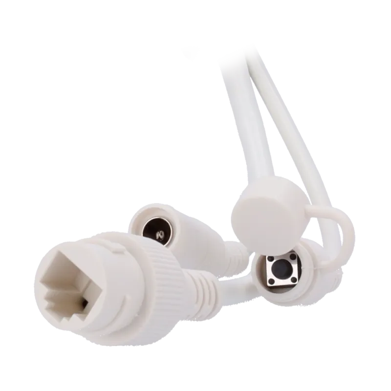 Caméra IP Turret Easy-P 5 MP - objectif fixe 2,8 mm - double éclairage - PoE avec IA - EP-IPT220A-5-DL