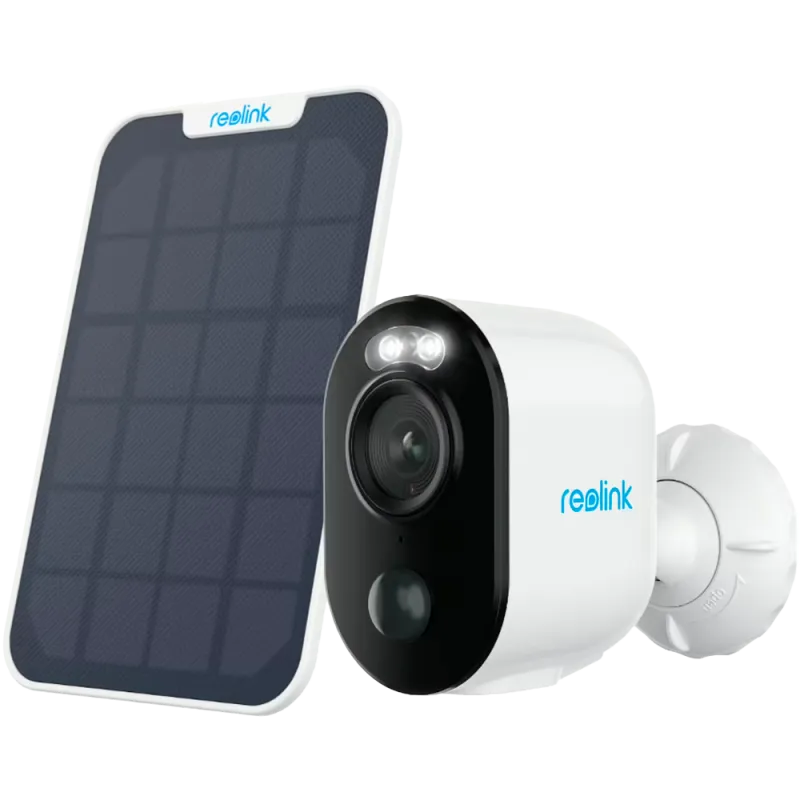 Caméra sur batterie Reolink Argus Eco B310 3 MP avec panneau solaire