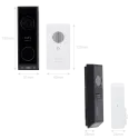 Sonnette vidéo Eufy E340 double caméra 2K avec carillon
