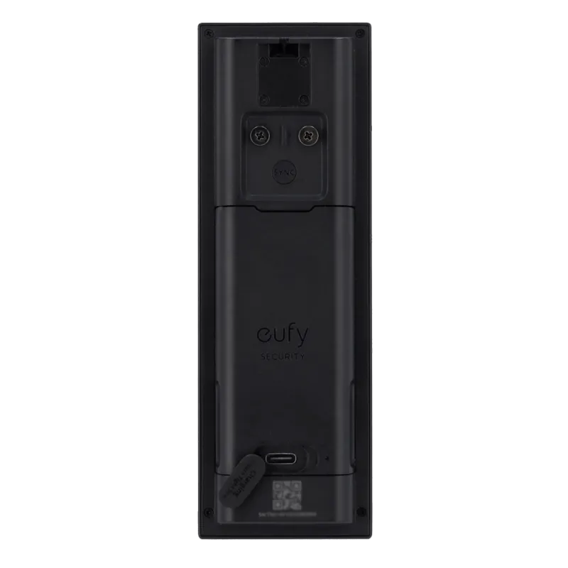 Sonnette vidéo Eufy E340 double caméra 2K avec carillon
