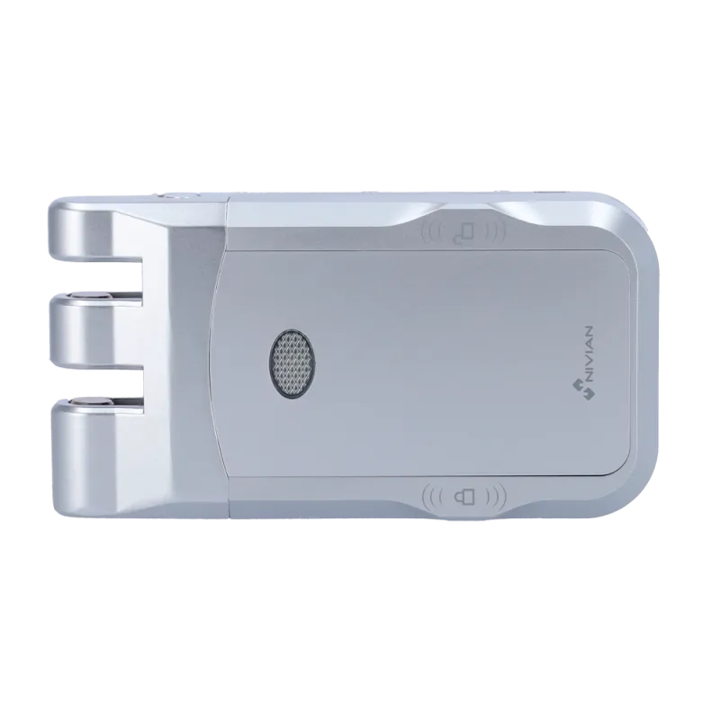 Verrou invisible connecté Nivian SmartBolt Wi-Fi - pose sans perçage de la porte
