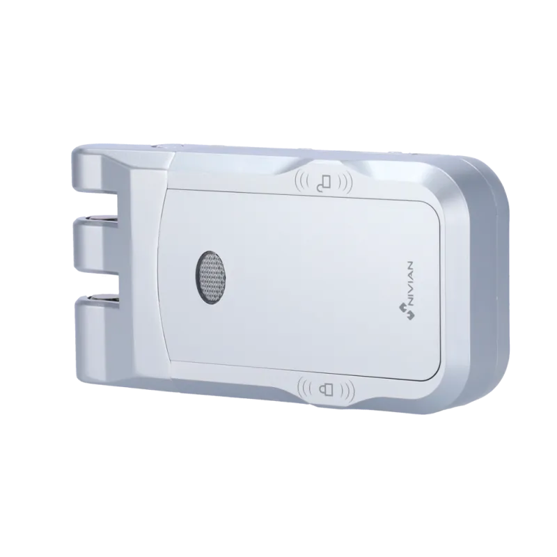Verrou invisible connecté Nivian SmartBolt Wi-Fi - pose sans perçage de la porte