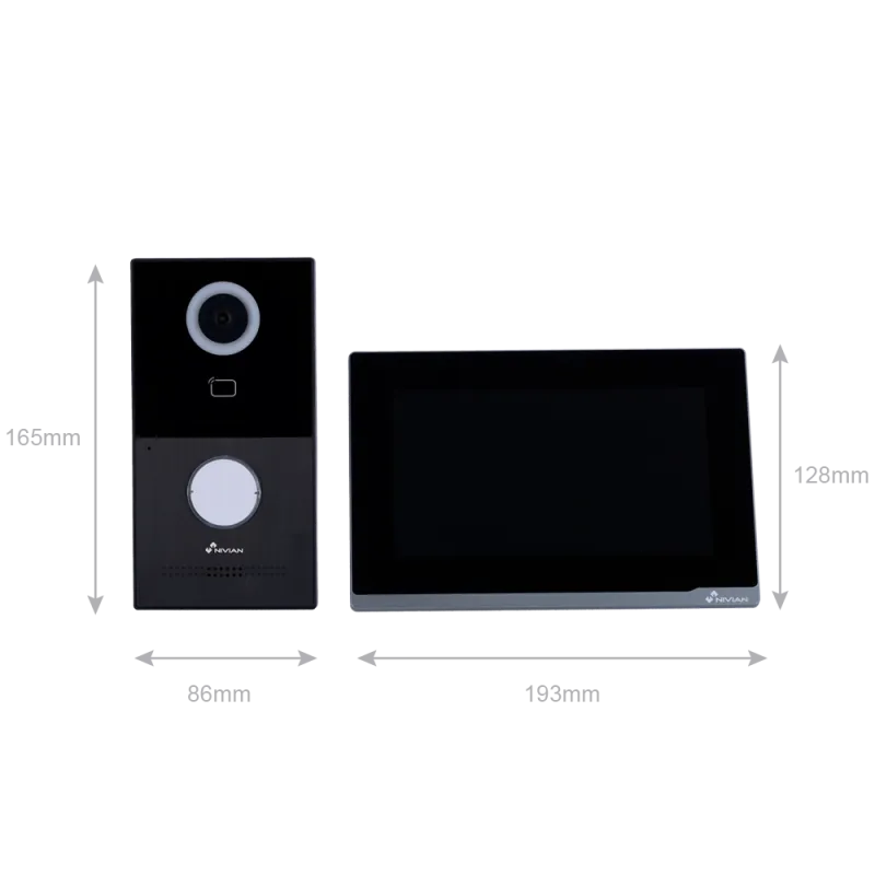 Visiophone 2 fils Wi-Fi Nivian avec écran tactile 7 pouces
