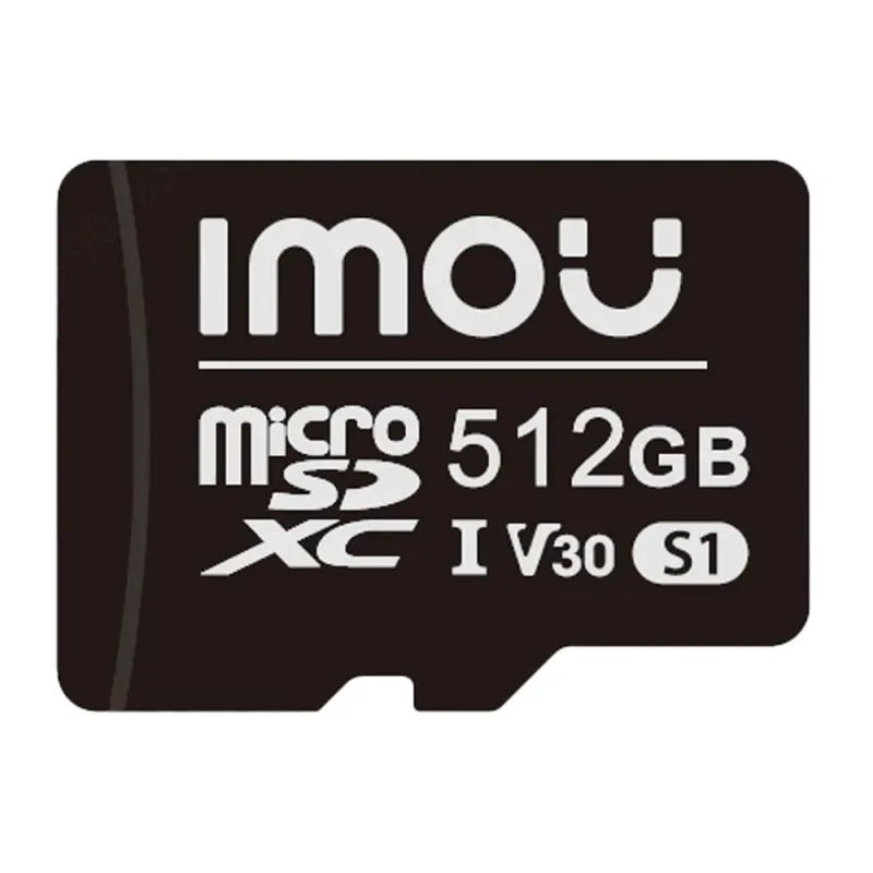 Carte microSD Imou S1 512 Go pour caméras, smartphones et tablettes