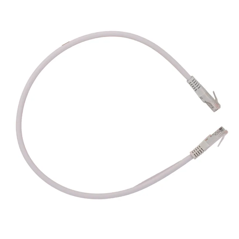 Câble Ethernet UTP Cat6 blanc 1 m — RJ45