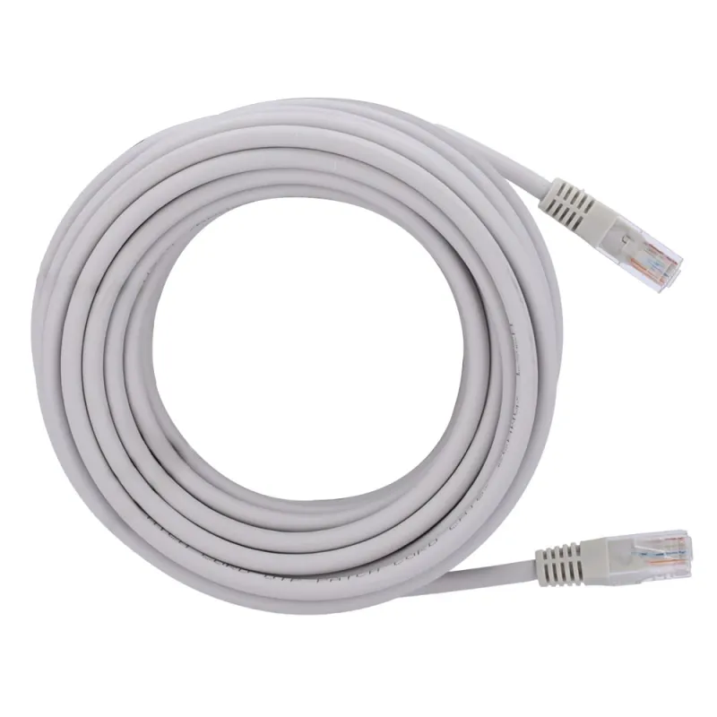 Câble Ethernet UTP Cat6 blanc 10 ou 20 m — RJ45