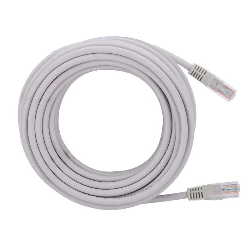 Câble Ethernet UTP Cat6 blanc 30 m — RJ45