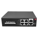 Switch PoE 4 ports + 2 uplinks – 65 W