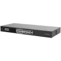 Switch PoE Uniview 16 ports + 2 uplinks – 150 W