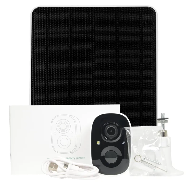 Kit caméra Wi-Fi VicoHome CG6 3 MP avec panneau solaire 6 W