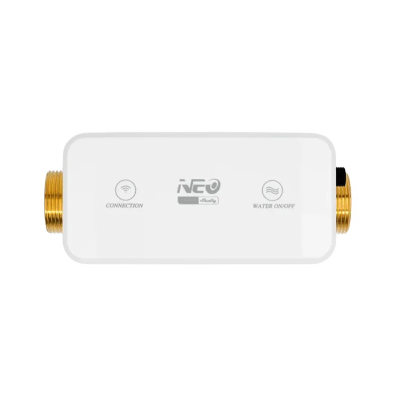 NEO Smart Valve – Vanne d’eau connectée Powered by Shelly