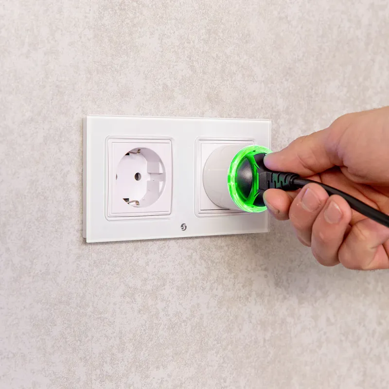 Shelly Plug PM Gen3 – Prise de mesure de consommation Wi-Fi, blanche