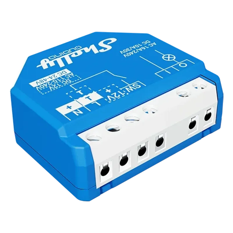 Shelly Wave 1 – Relais connecté Z-Wave à contact sec