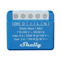 Shelly Wave 1 Mini LR – Mini relais connecté Z-Wave Long Range